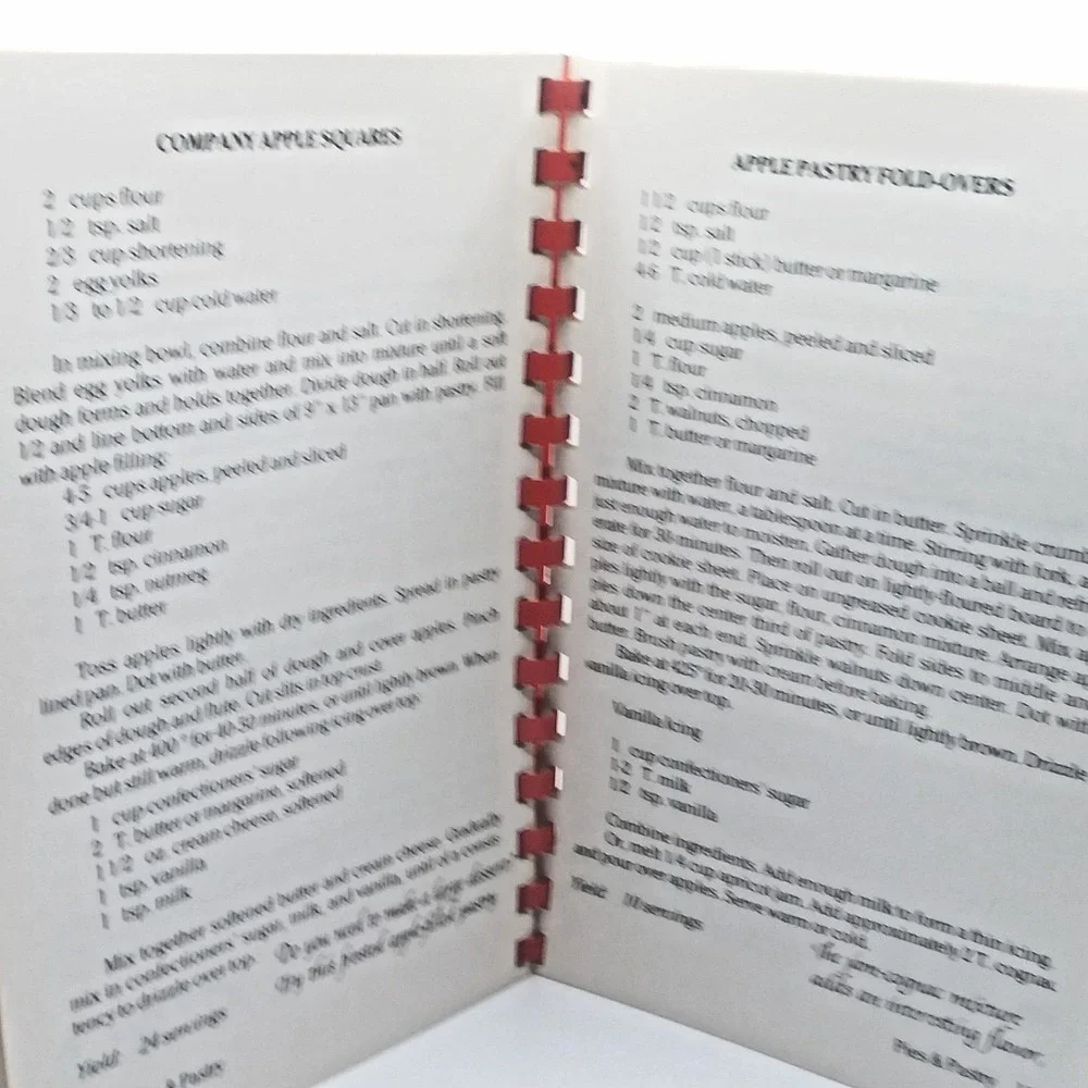 From The Apple Orchard Cookbook Recipes for Apple Lovers Lee Jackson 1st Ed 1984